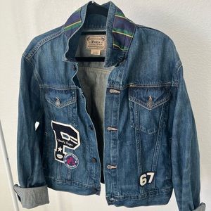 Polo Ralph Lauren Pactchwork Varsity Limited Edition Woman’s Denim Jacket